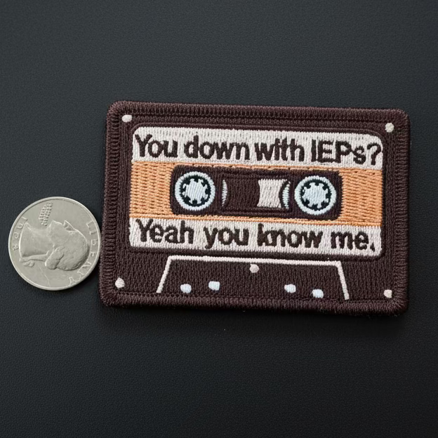 The IEP Morale Patch | Embroidered | Hook Velcro