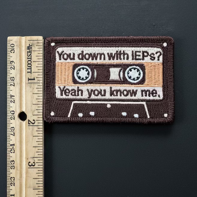 The IEP Morale Patch | Embroidered | Hook Velcro