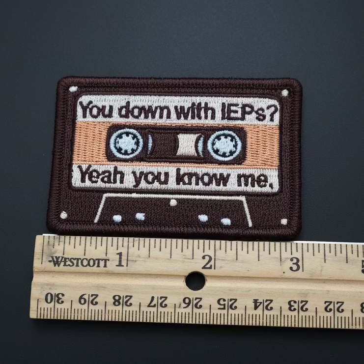 The IEP Morale Patch | Embroidered | Hook Velcro