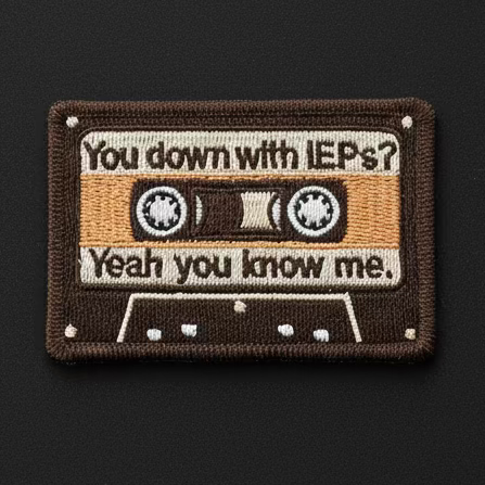 The IEP Morale Patch | Embroidered | Hook Velcro