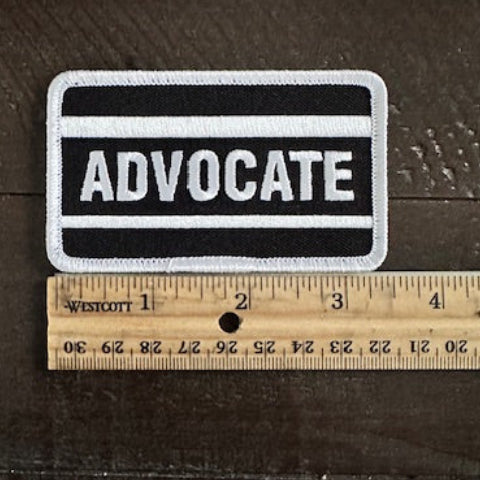The Advocate Morale Patch | Embroidered | Hook Velcro