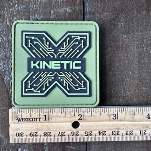 The Kinetic X Morale Patch | PVC | Hook Velcro