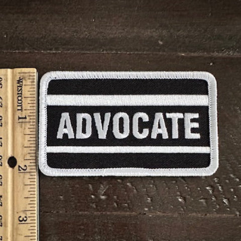 The Advocate Morale Patch | Embroidered | Hook Velcro